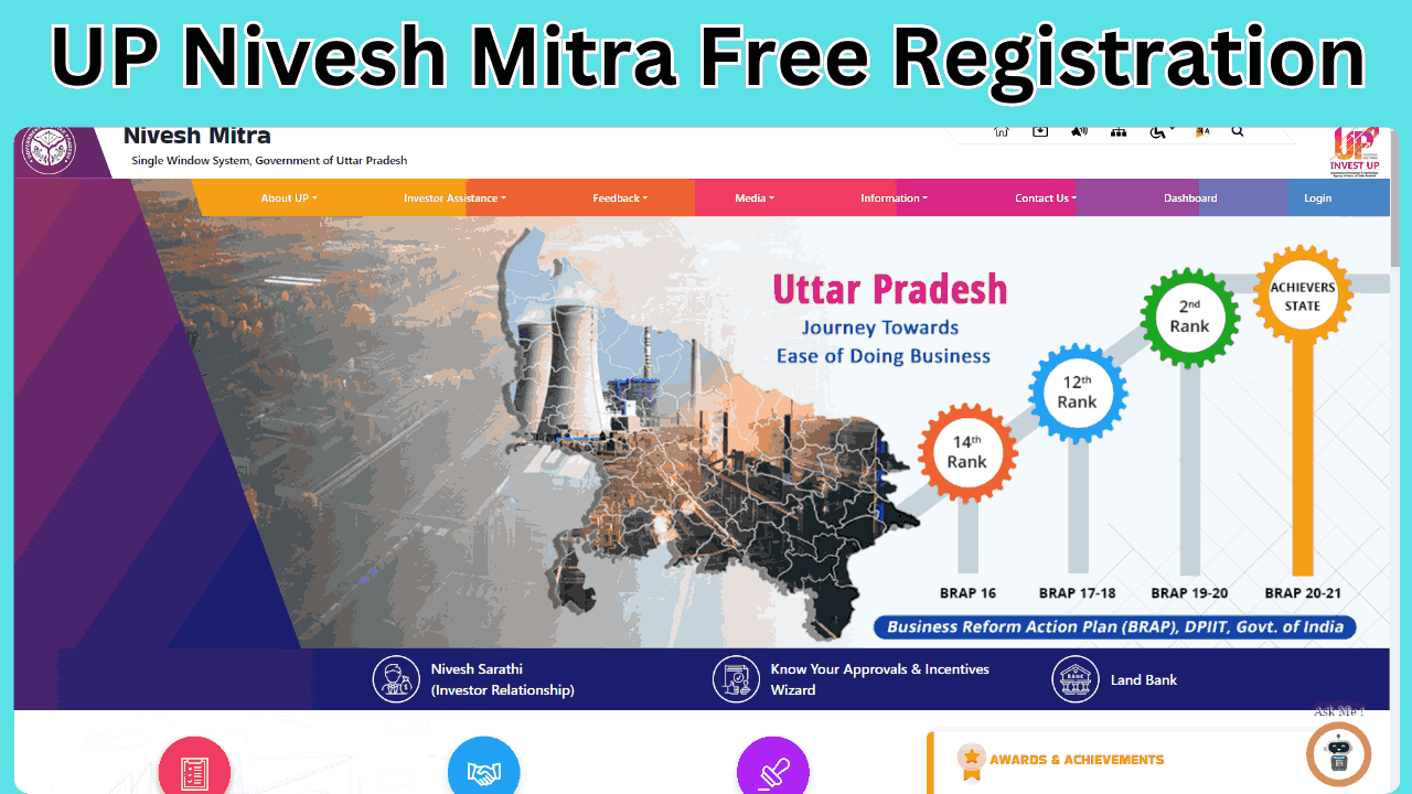 UP Nivesh Mitra Free Registration 2024